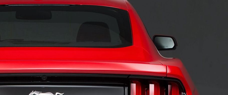 Ford Mustang (2012-2018) Drivers Side Mirror Rear Angle