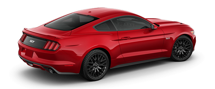 Mustang (2012-2018) Rear angle view