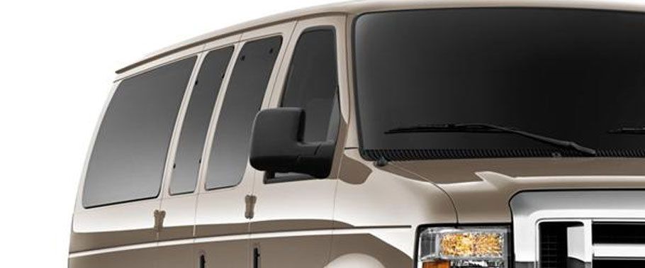 Ford Van Drivers Side Mirror Front Angle