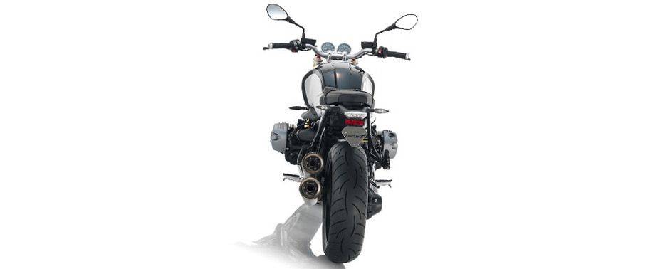 BMW R Nine T Classic Rear Viewfull Image BMW R Nine T Classic Rear Viewfull Image