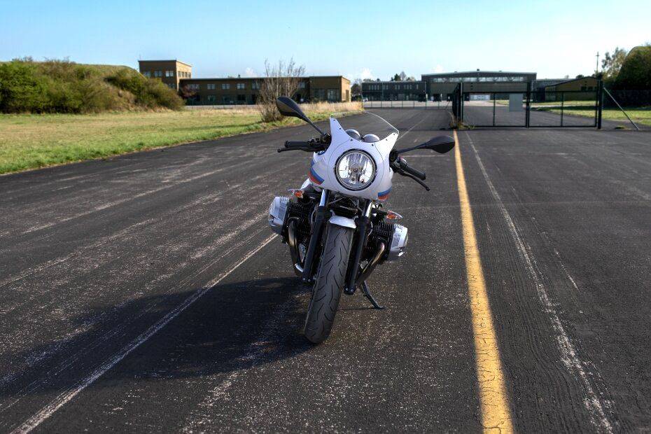 BMW R nine T Racer Front View Full Image BMW R nine T Racer Front View Full Image