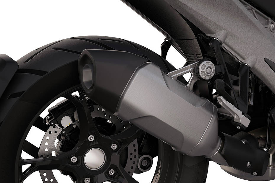 BMW R 1300 GS Exhaust View BMW R 1300 GS Exhaust View
