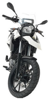 BMW G 650 Front View Full Image