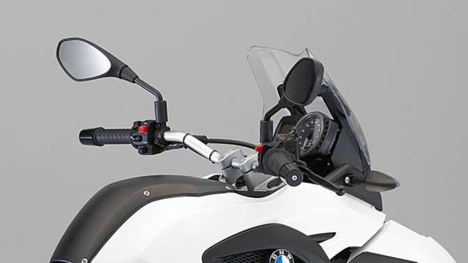 BMW G 650 Back Side View