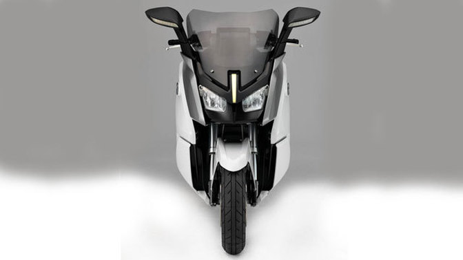 BMW C Evolution Front View Full Image
