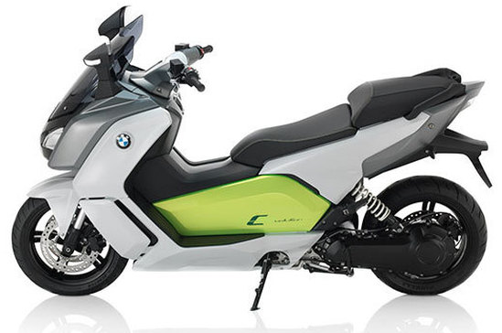 BMW C Evolution Left Side View Full Image