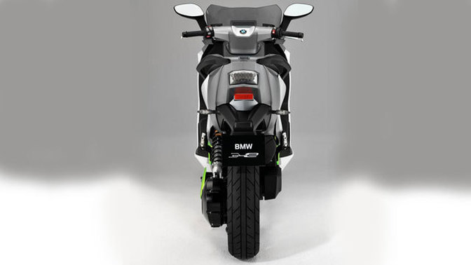 BMW C Evolution Rear Viewfull Image