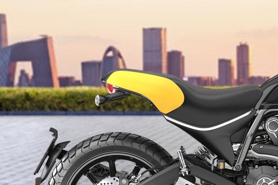 Ducati Scrambler Back Rest View