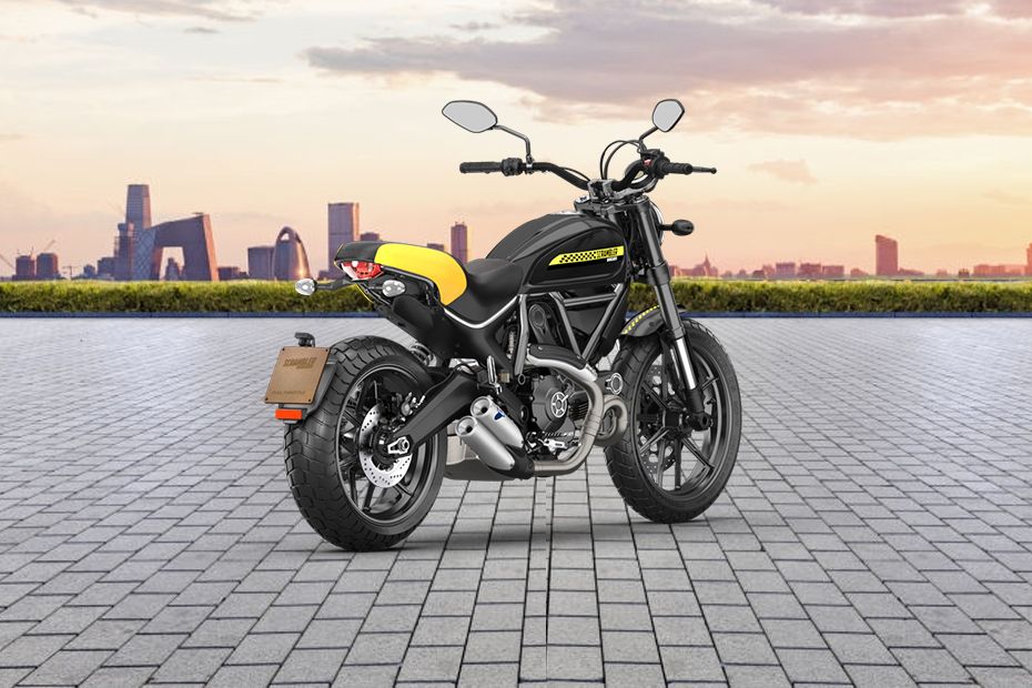Ducati Scrambler Back Side View