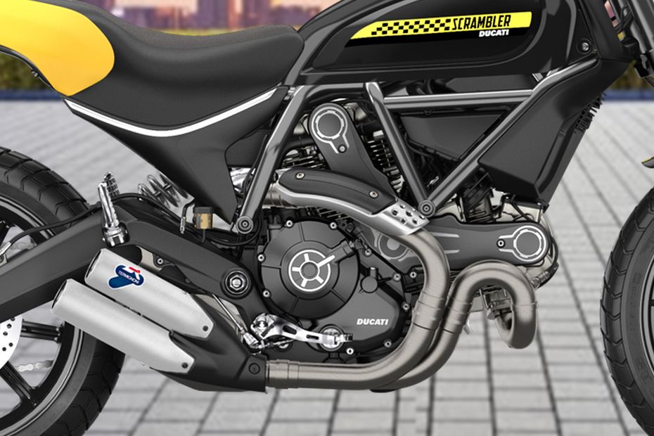 Ducati Scrambler Engine View