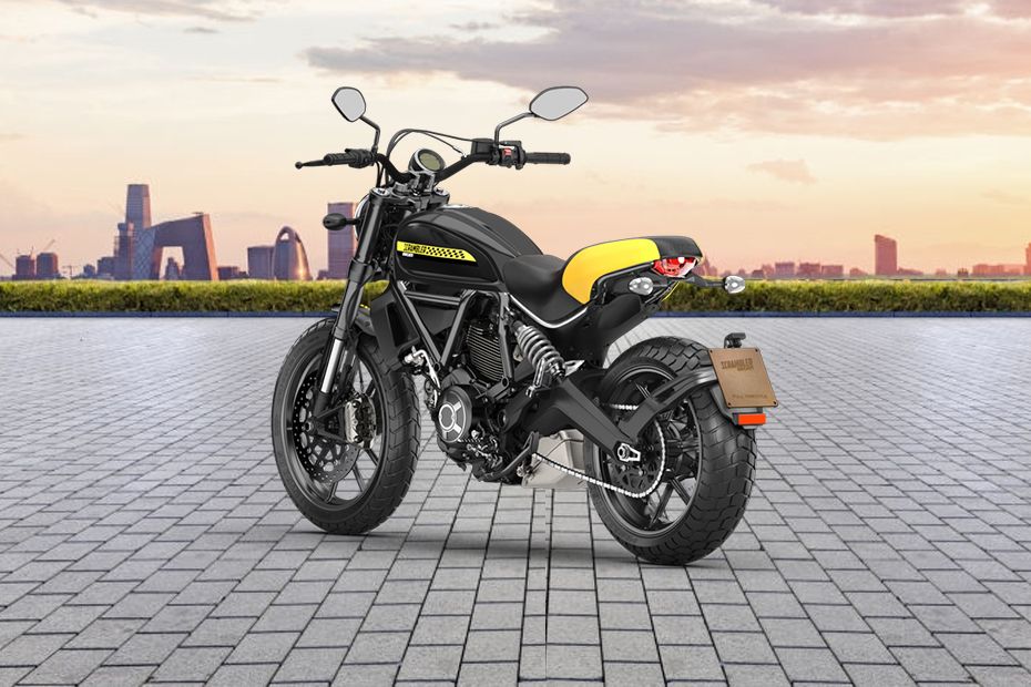Ducati Scrambler Slant Back Side View Right