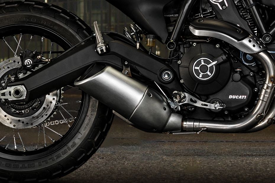 Ducati Scrambler Classic Exhaust View Ducati Scrambler Classic Exhaust View