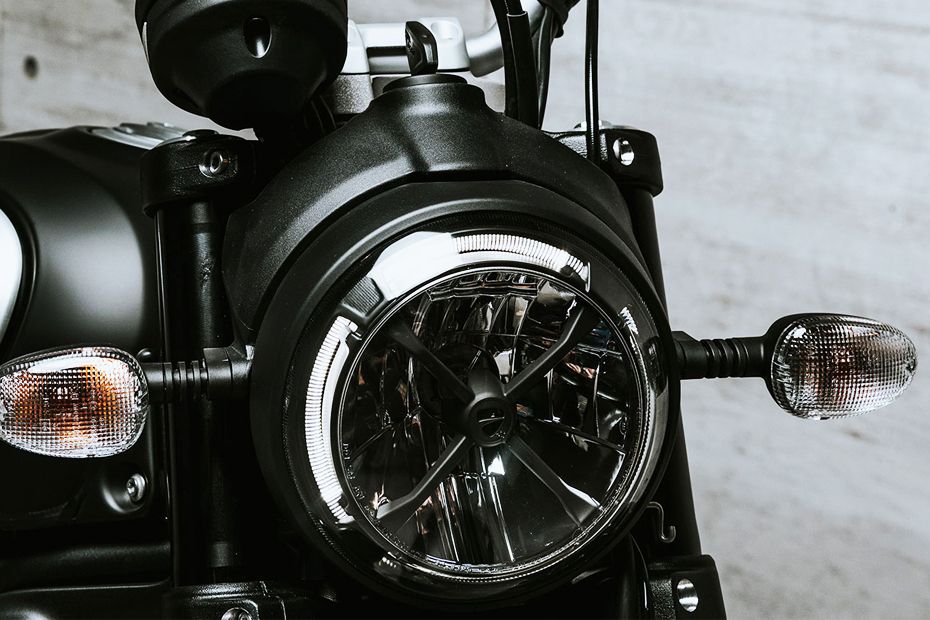 Ducati Scrambler Icon Head Light View