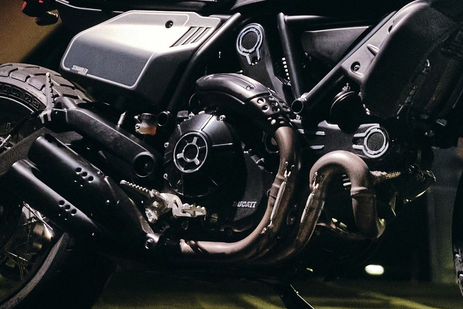 Ducati Scrambler Nightshift Engine View