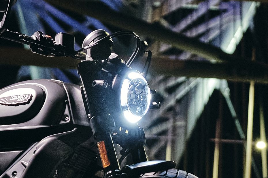 Ducati Scrambler Nightshift Head Light View