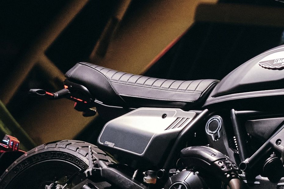 Ducati Scrambler Nightshift Rider Seat View