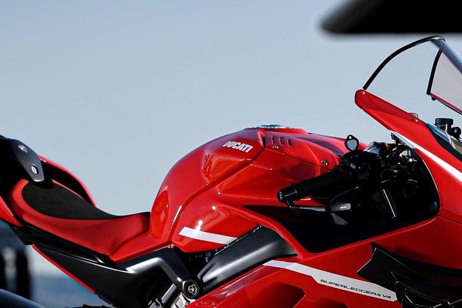 Ducati Superleggera V4 Fuel Tank View