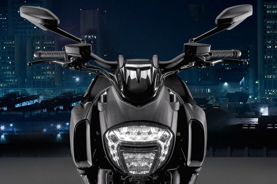 Ducati Diavel Head Light View Ducati Diavel Head Light View