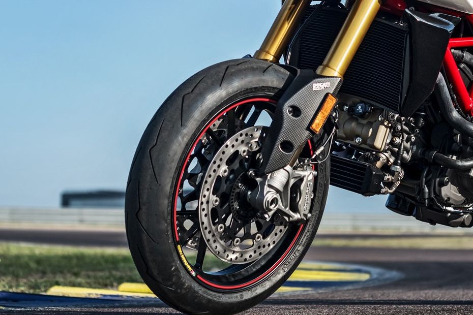 Ducati Hypermotard Front Tyre View