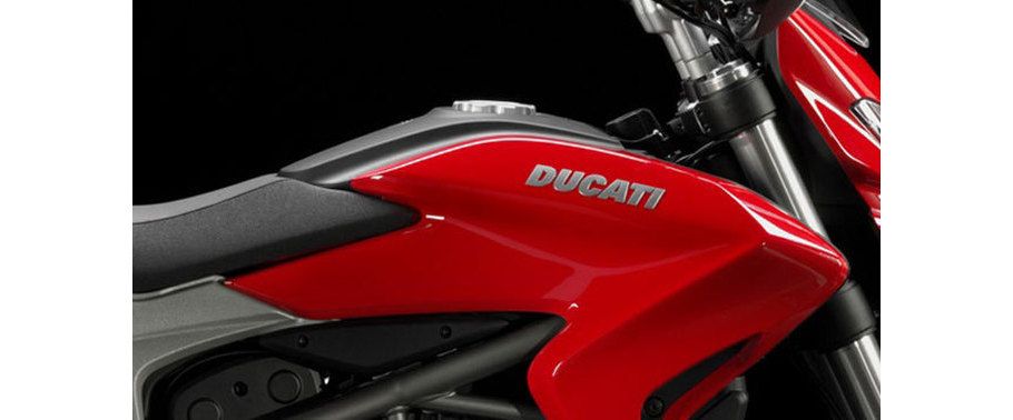 Ducati Hyperstrada Fuel Tank View