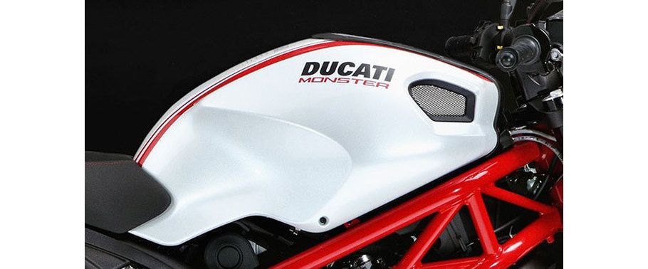 Ducati Monster S2R Fuel Tank View