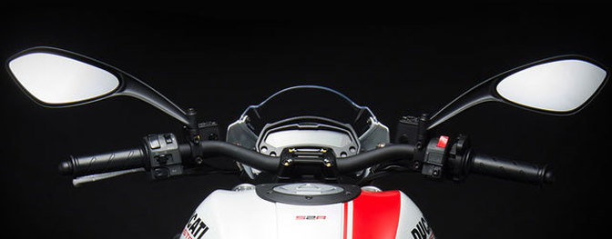 Ducati Monster S2R Back Side View