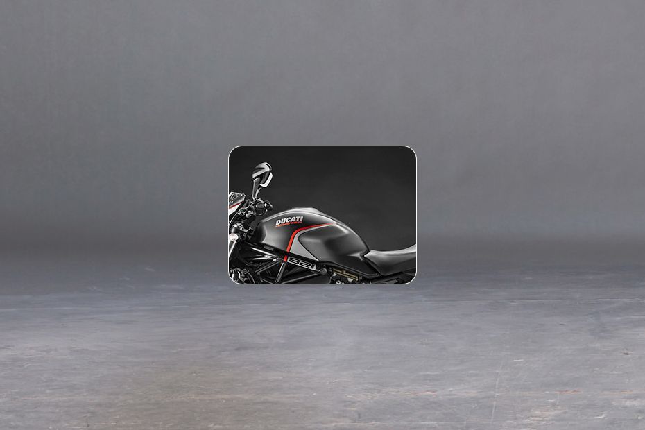 Ducati Monster 821 Fuel Tank View