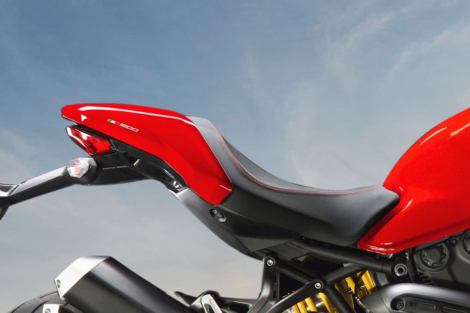Ducati Monster 1200 Rider Seat View