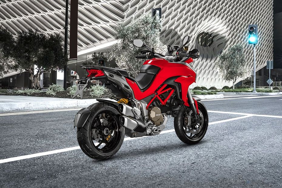 Ducati Multistrada 1200 Back Side View Ducati Multistrada 1200 Back Side View