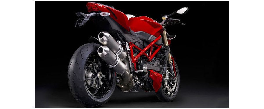 Ducati Streetfighter 848 Back Side View
