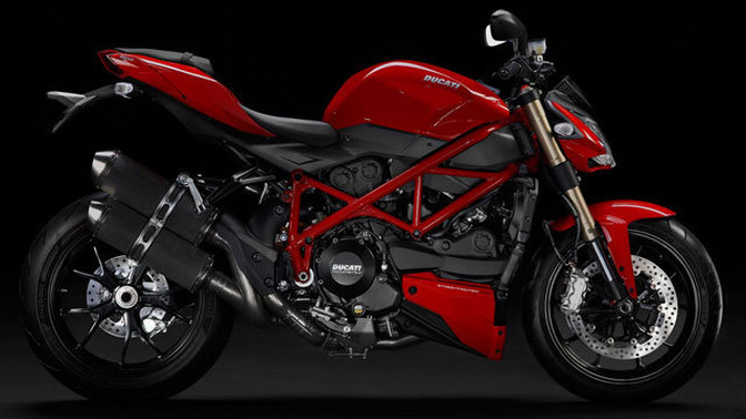 Ducati Streetfighter 848 Right Side Viewfull Image