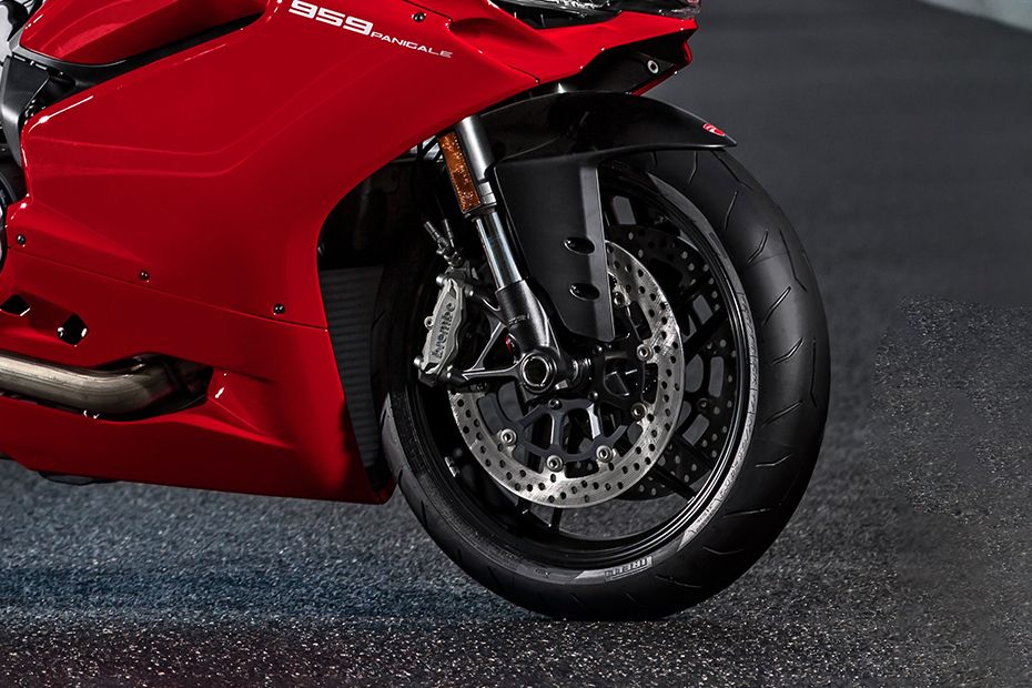 Ducati 959 Panigale Front Tyre View Ducati 959 Panigale Front Tyre View
