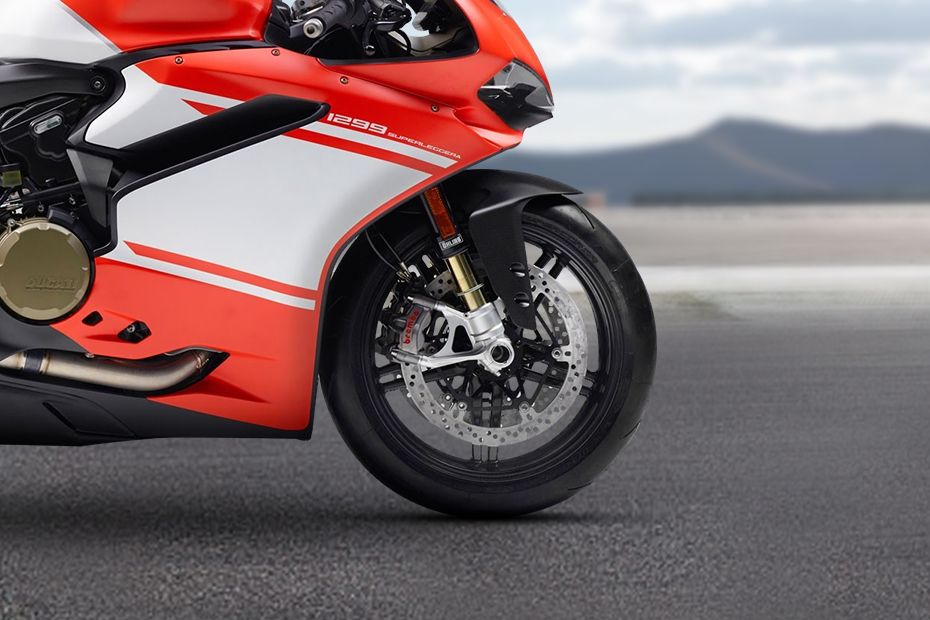 Ducati Superleggera Front Tyre View