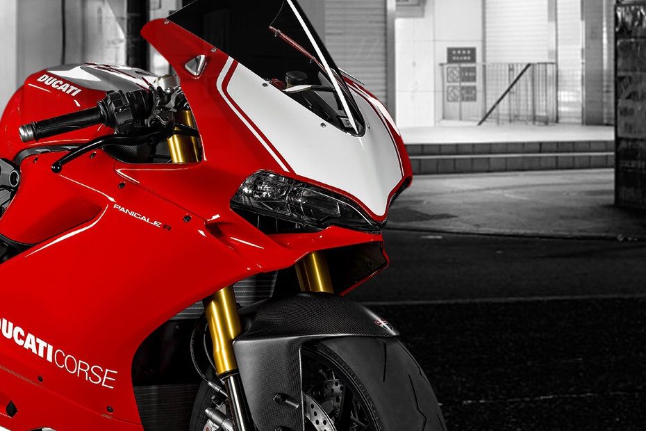 Ducati Panigale R Head Light View