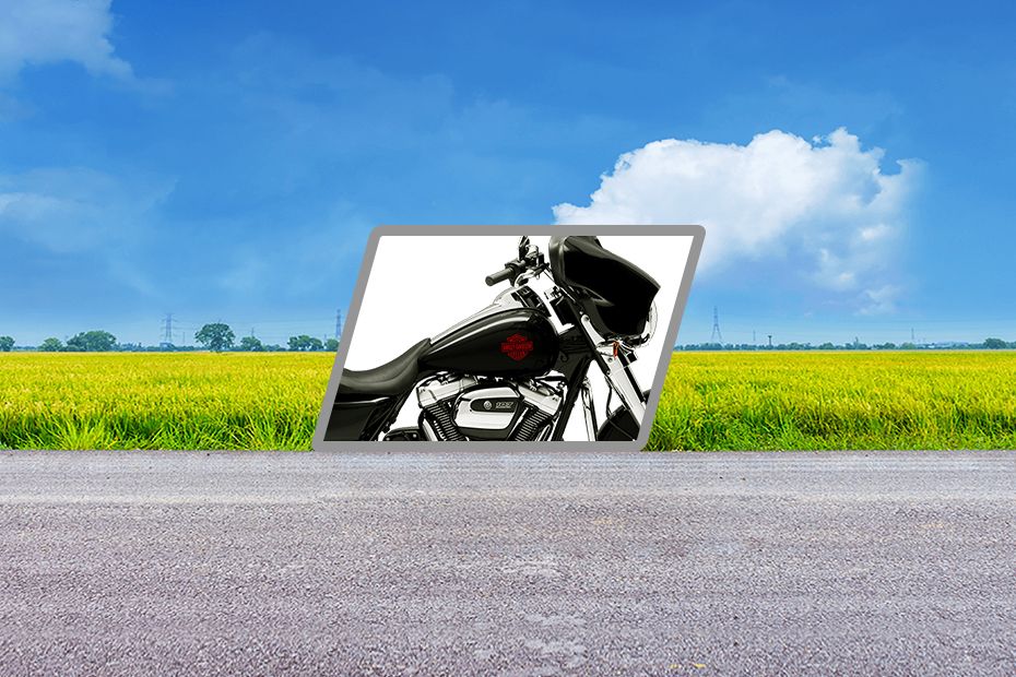 Harley-Davidson Electra Glide Fuel Tank View Harley-Davidson Electra Glide Fuel Tank View