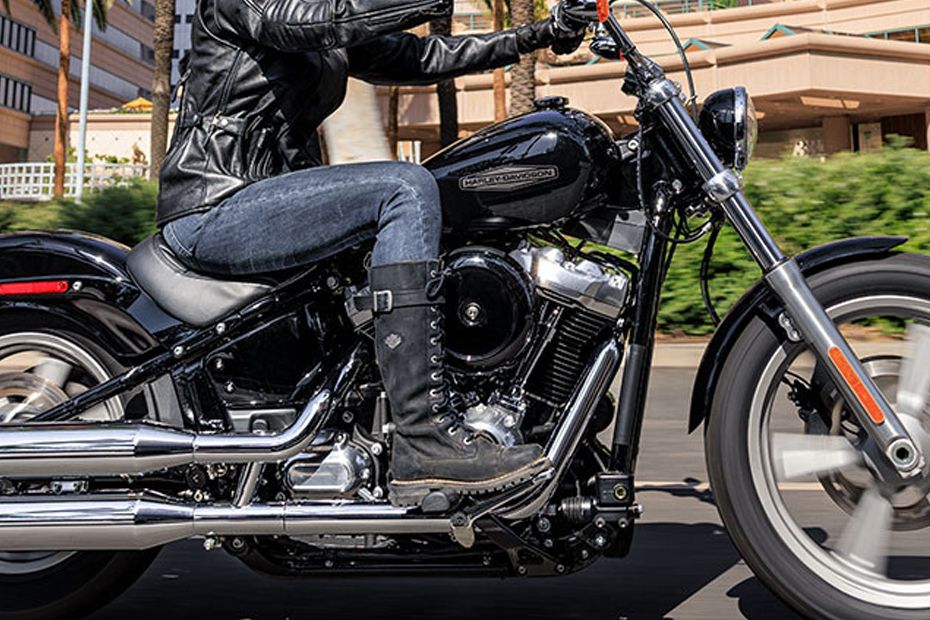 Harley-Davidson Softail Engine View