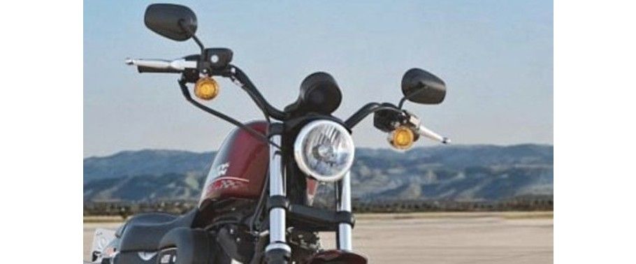 Harley-Davidson 883R Head Light View Harley-Davidson 883R Head Light View