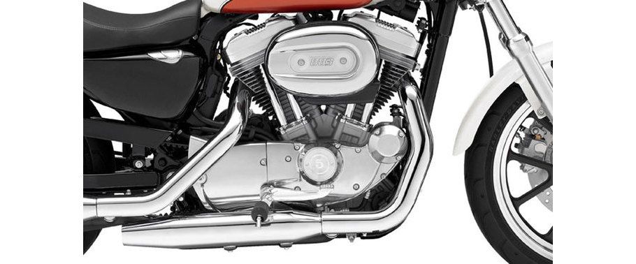 Harley-Davidson 883L Superlow Engine View Harley-Davidson 883L Superlow Engine View