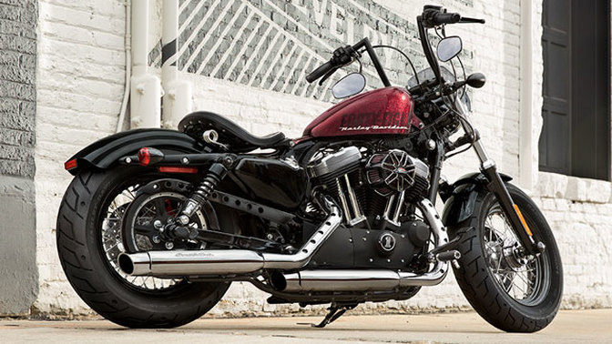 Harley-Davidson 1200X Forty-Eight Back Side View