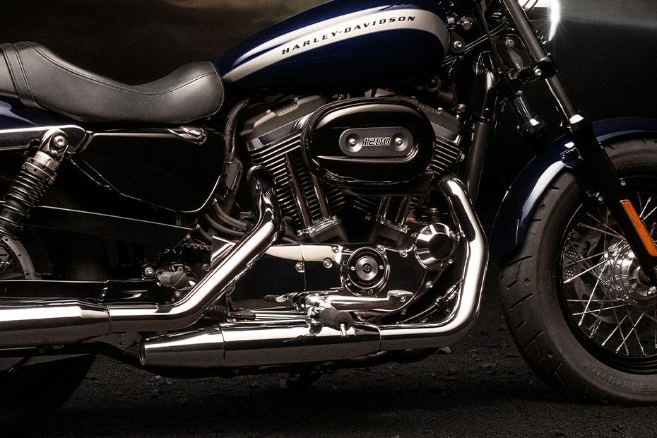 Harley-Davidson 1200 Custom Engine View