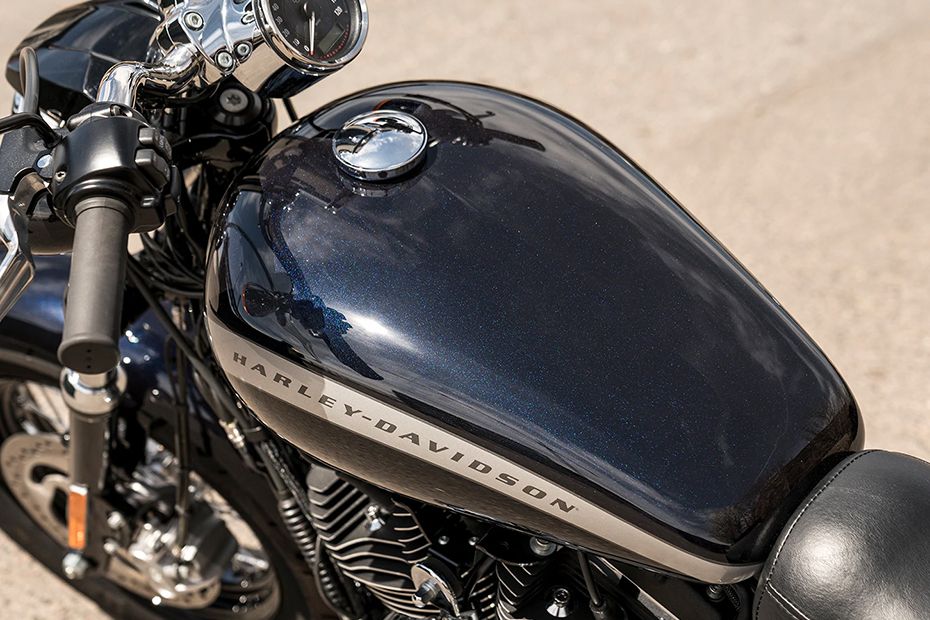 Harley-Davidson 1200 Custom Fuel Tank View