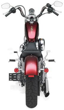 Harley-Davidson Seventy Two Rear Viewfull Image