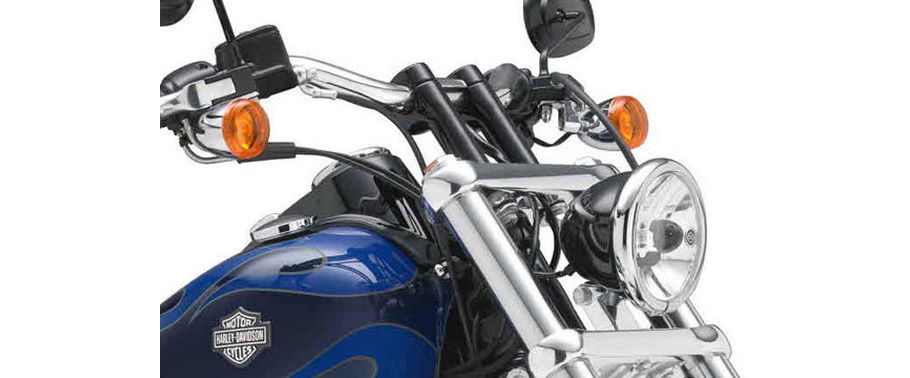 Harley-Davidson Wide Glide Head Light View Harley-Davidson Wide Glide Head Light View