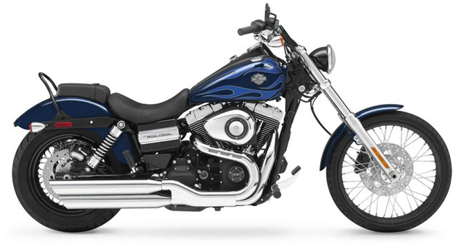 Harley-Davidson Wide Glide Right Side Viewfull Image