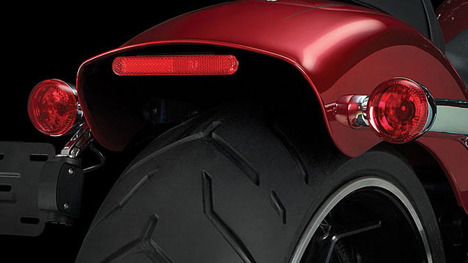 Harley-Davidson Softail Breakout Side Indicators Rear