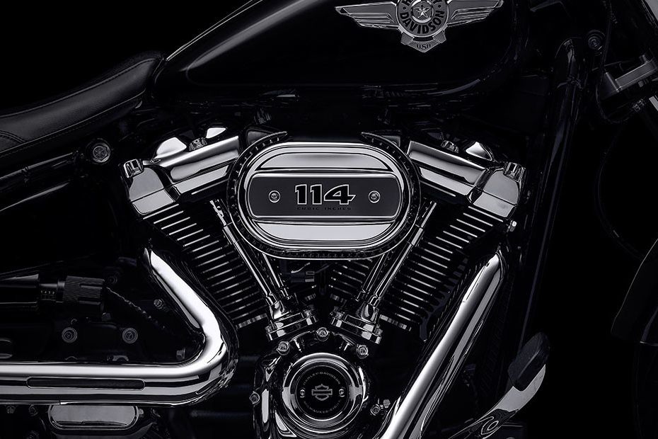 Harley-Davidson Fat Boy 114 Engine View