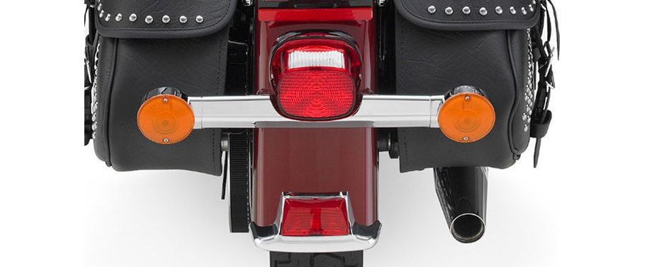 Harley-Davidson Softail Heritage Classic Tail Light View