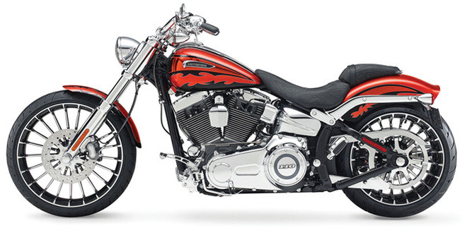 Harley-Davidson CVO Breakout Left Side View Full Image