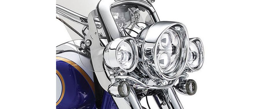 Harley-Davidson CVO Softail Head Light View