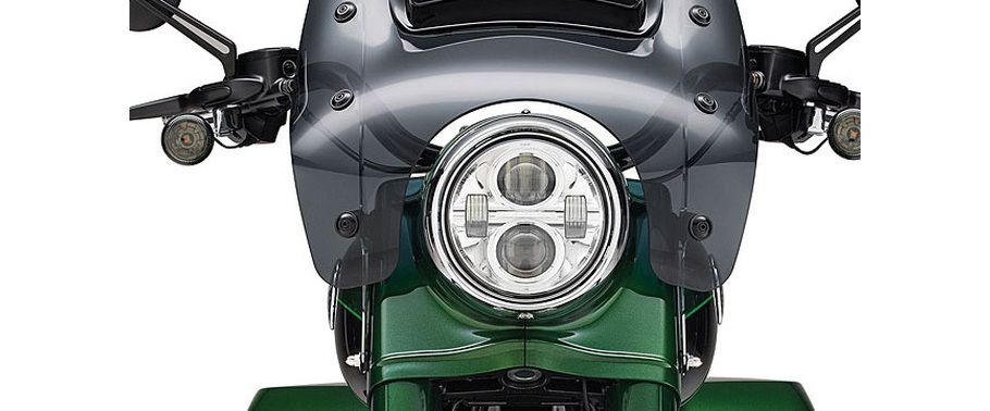 Harley-Davidson CVO Road King Head Light View Harley-Davidson CVO Road King Head Light View